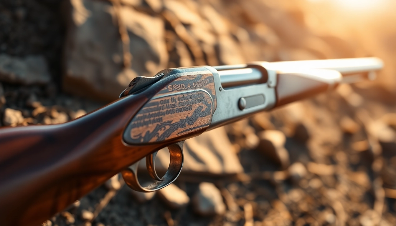 Authentic 32WIN rifle in action, highlighting precision and craftsmanship for hunting and shooting enthusiasts.