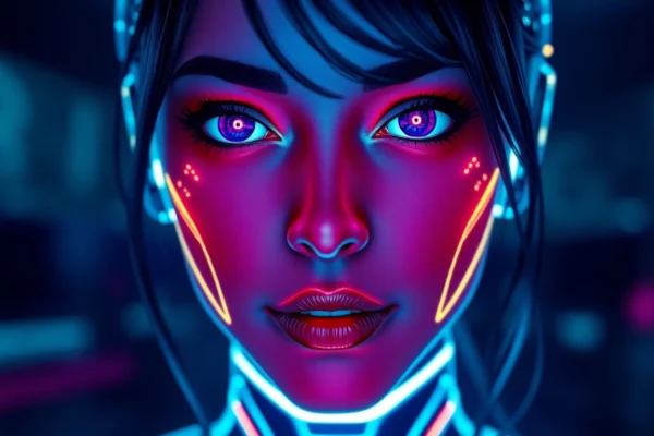 Engaging NSFW AI chatbot interaction with a digital female avatar emphasizing realism and unfiltered conversation, designed for immersive digital intimacy experiences.