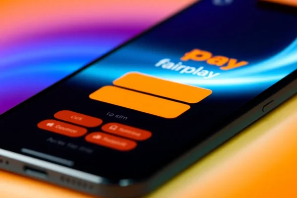 Fairplay login page showing a secure, user-friendly interface with bold orange and black elements for quick access to betting features