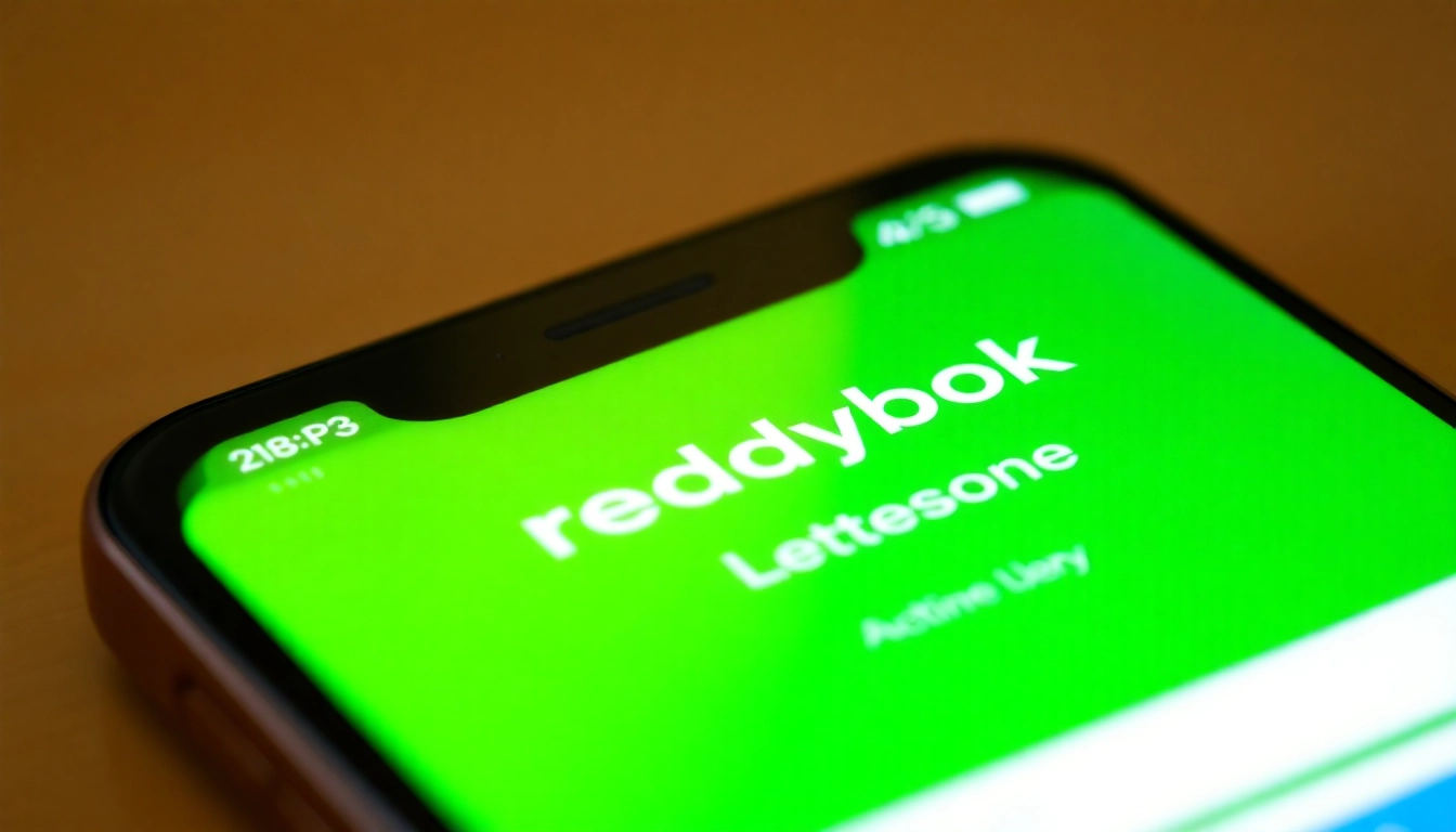 Easy Reddybook Login screen on mobile device with secure access emphasis for users.