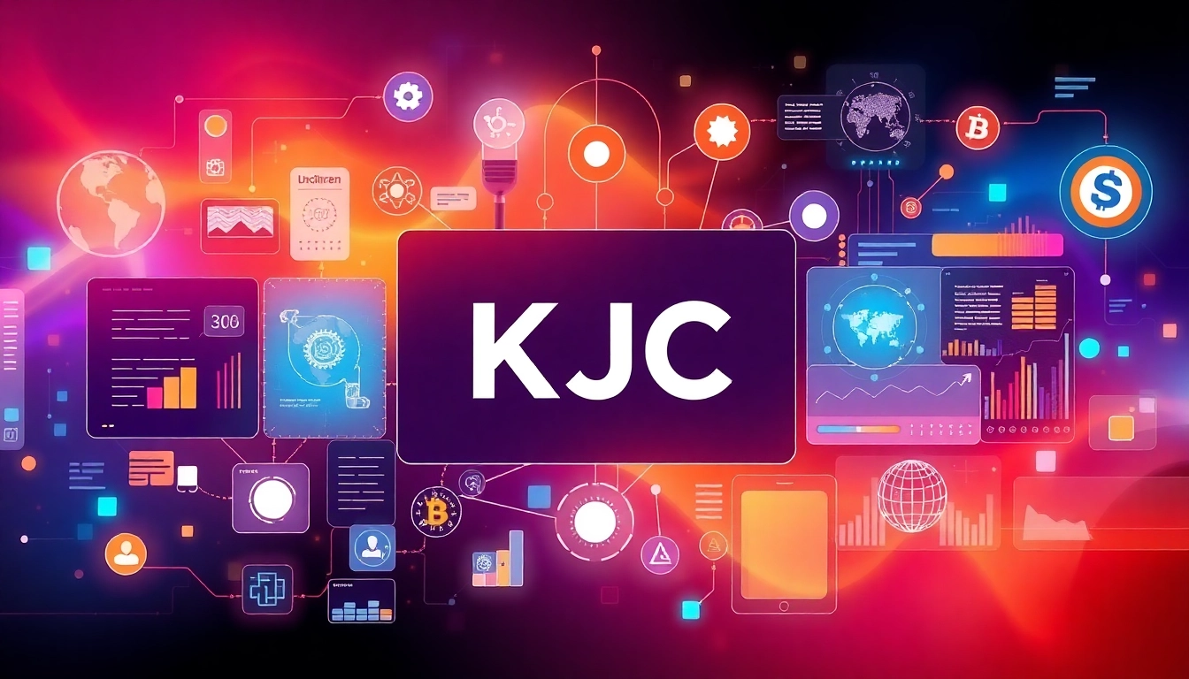 Liên minh quốc tế KJC leading digital entertainment consortium expanding globally and innovating in online tech solutions.