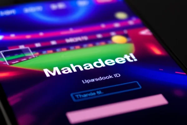 Secure Mahadev ID login on mobile device showcasing online betting security for Indian users.