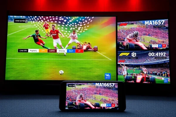 Streameast sports streaming platform providing live HD coverage of soccer, NFL, and F1 races